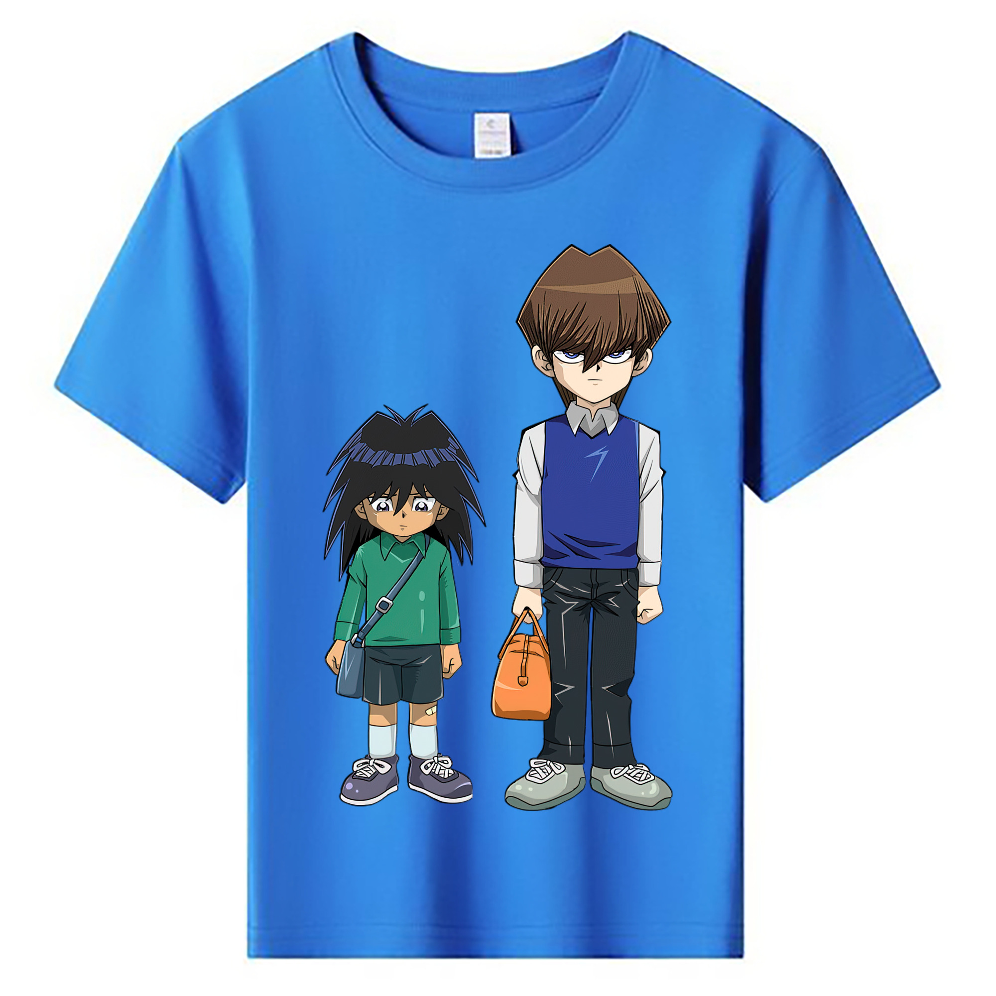 （画像用） 遊☆戯☆王 Yu-Gi-Oh! 綿100％キッズTシャツ（フロントプリント）